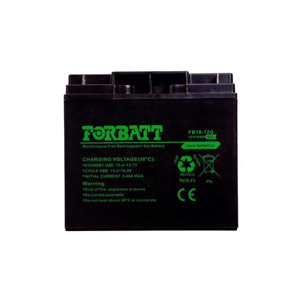 FORBATT 12V 18AH GEL Battery