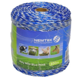 Poly Wire Blue Mix6-400m