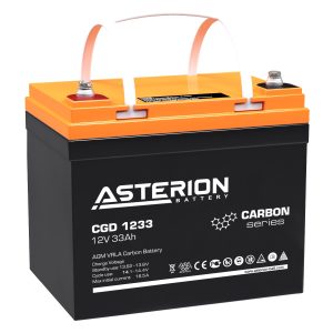 Asterion Carbon Series Lead Acid Battery 12v 33ah